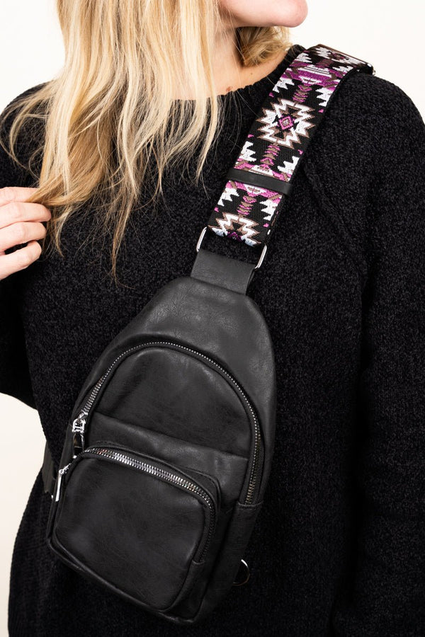 Sierra Chevron Crossbody Strap | Meanwhile Back on The Farm