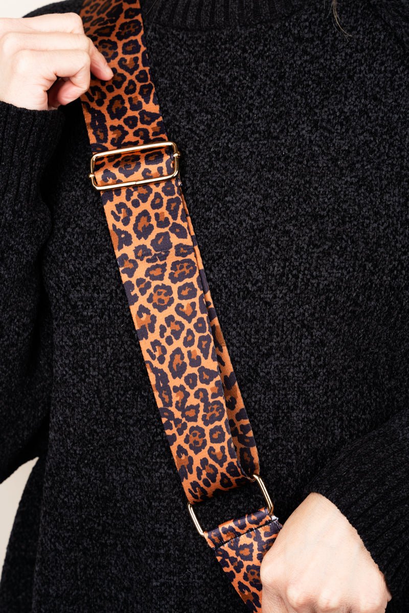 in The Clear Loni Leopard Envelope Clutch | Wholesale Accessory Market