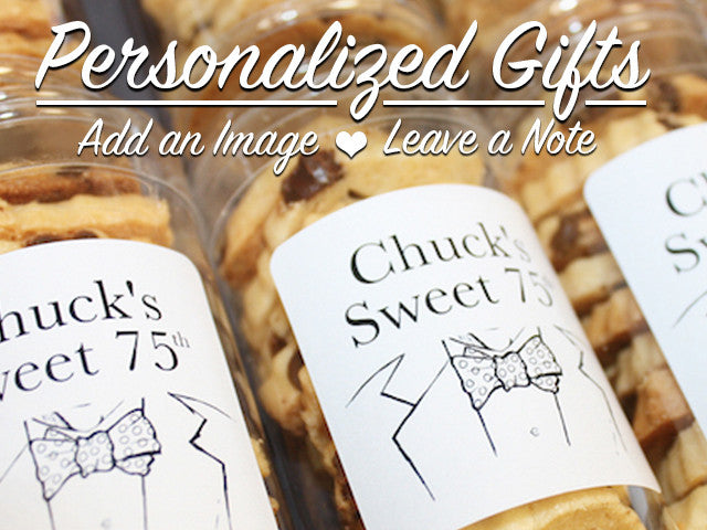 PERSONALIZED Cookie GIFTS - Premium Cookies Custom Wrapped and