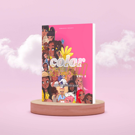 Color & Chill VOL 2 Coloring Book - RawSueshii