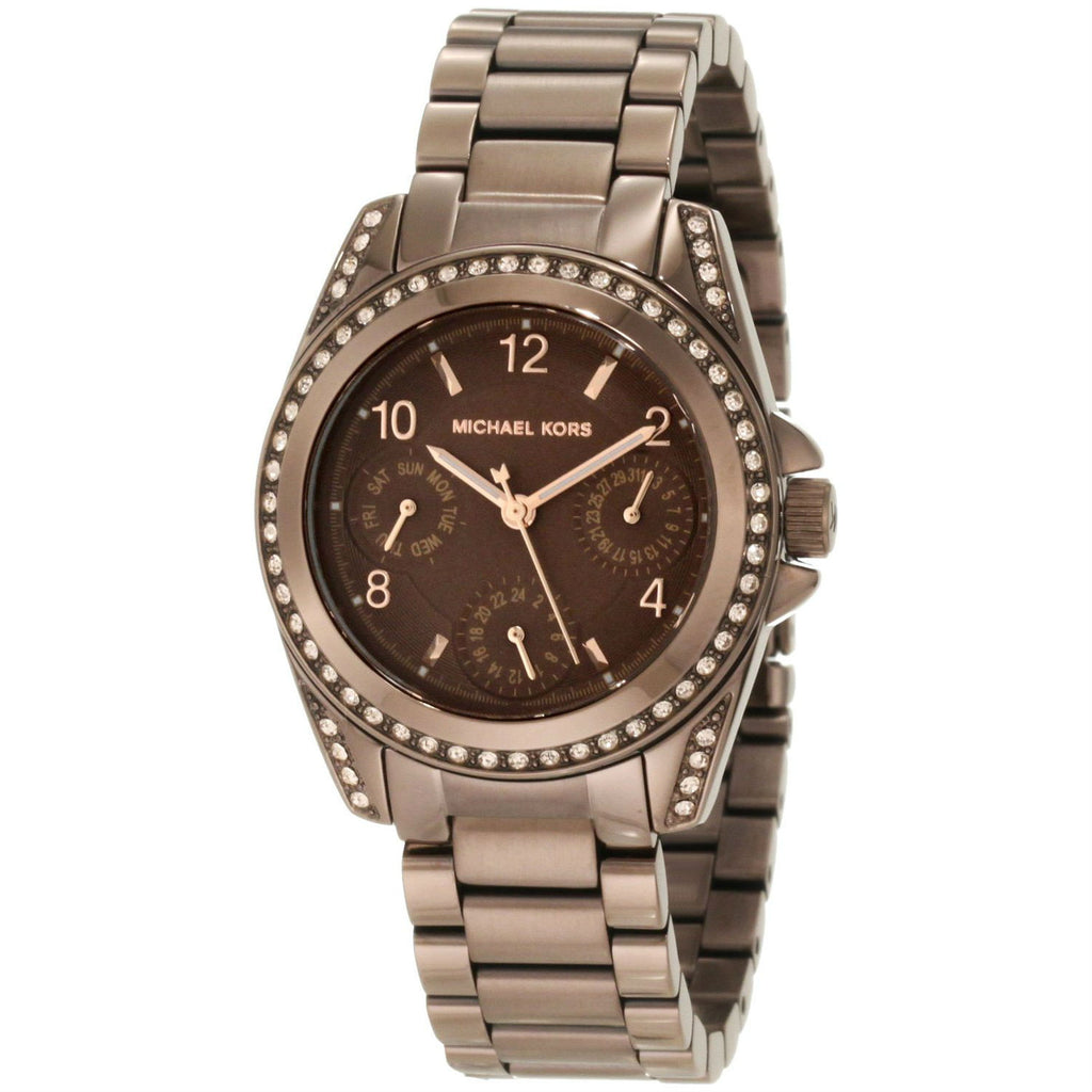 Michael Kors Women's MK5614 Espresso Chronograph Chocolate Watch |  