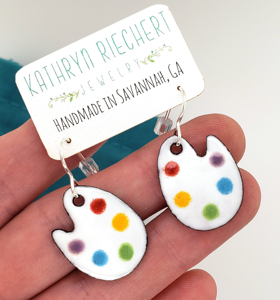 The painter earrings – Galartsy