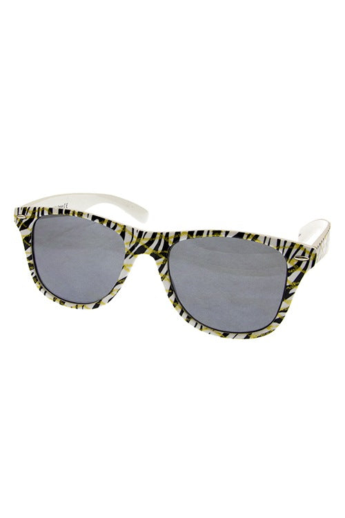 Womens plastic animal classic fashion sunglasses-cheetah-MY UPSCALE STORE
