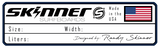 skinner size logo