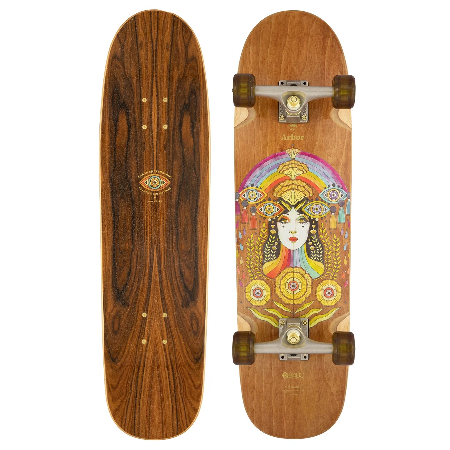 Arbor Cucharon Solstice B4BC  32.75" Skateboard - Wood
