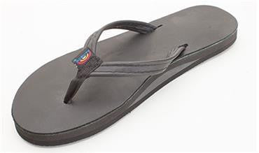 rainbow sandals womens black