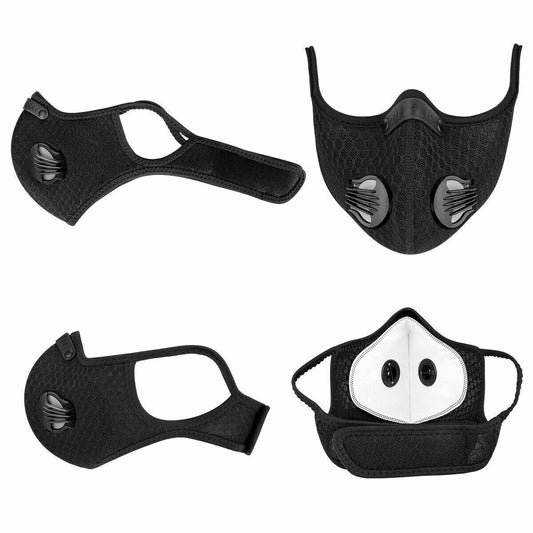 Blockade Navy Blue Protective Mask 3D Mesh Reusable with Filter