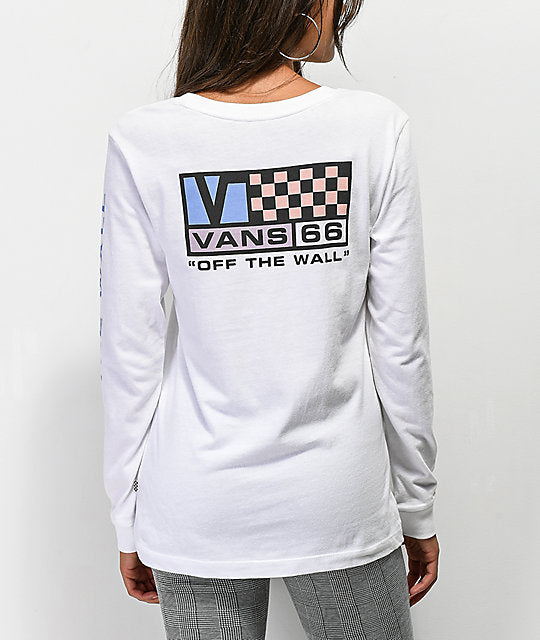 women's long sleeve vans shirt