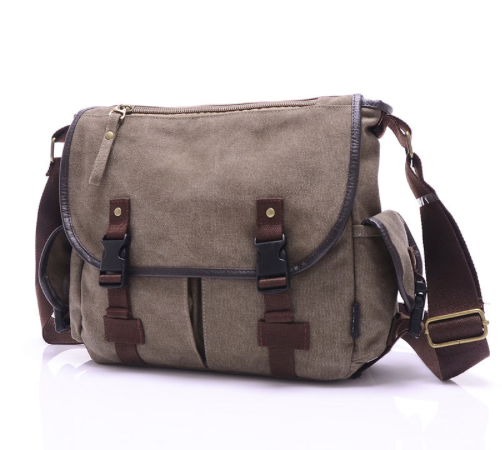 Men's Canvas Bible Messenger Bag – ChristFirstShop.com