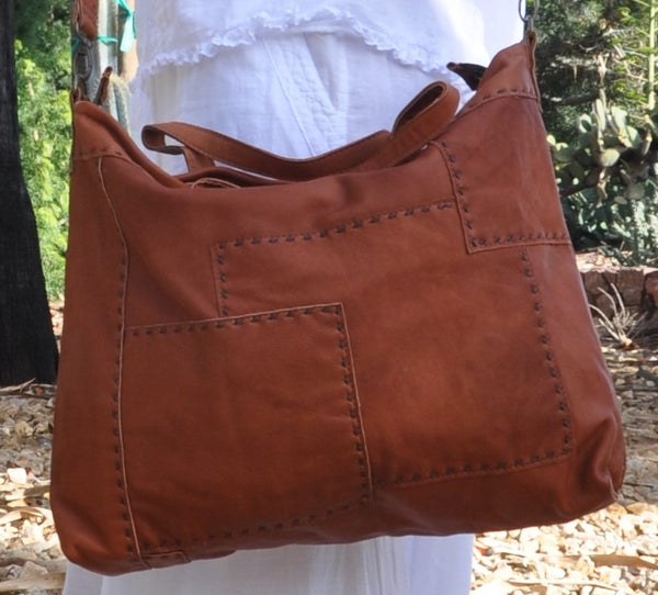 recycled leather bags