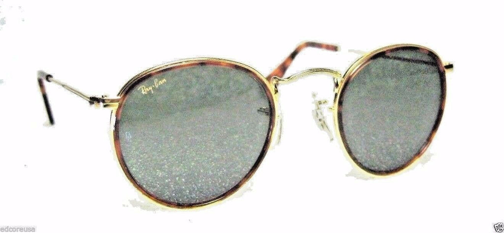 Ray-Ban USA Vintage NOS B&L Tortuga Round W1675 Classic Metals New  Sunglasses