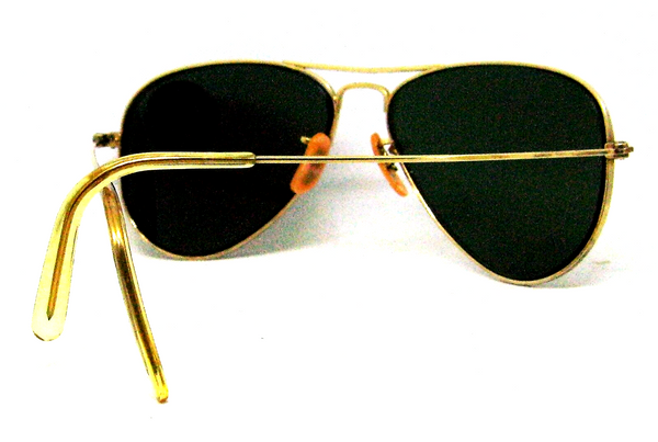 Ray-Ban USA NOS Vintage 1940/50s B&L WWII 52mm Aviator 12K GF New sunglasses
