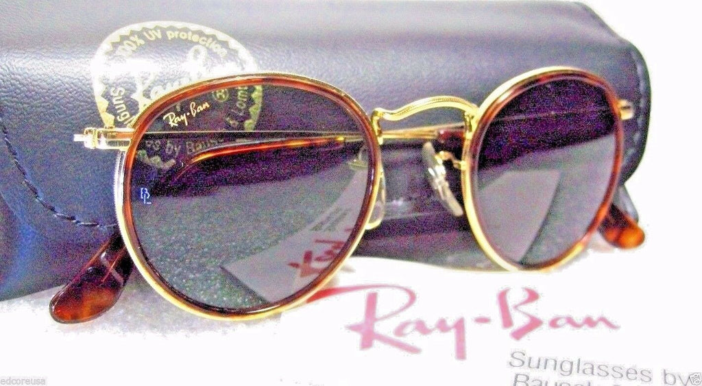 Ray-Ban USA Vintage NOS B&L Tortuga Round W1675 Classic Metals New  Sunglasses
