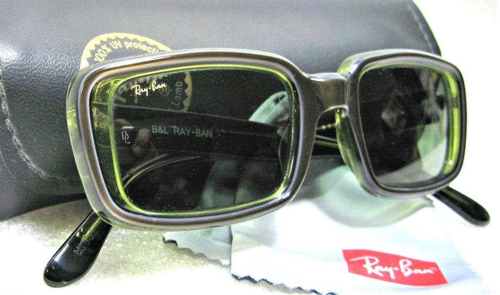 Ray-Ban USA NOS Vintage B&L Undercurrent Translucent Green W2832 New  Sunglasses