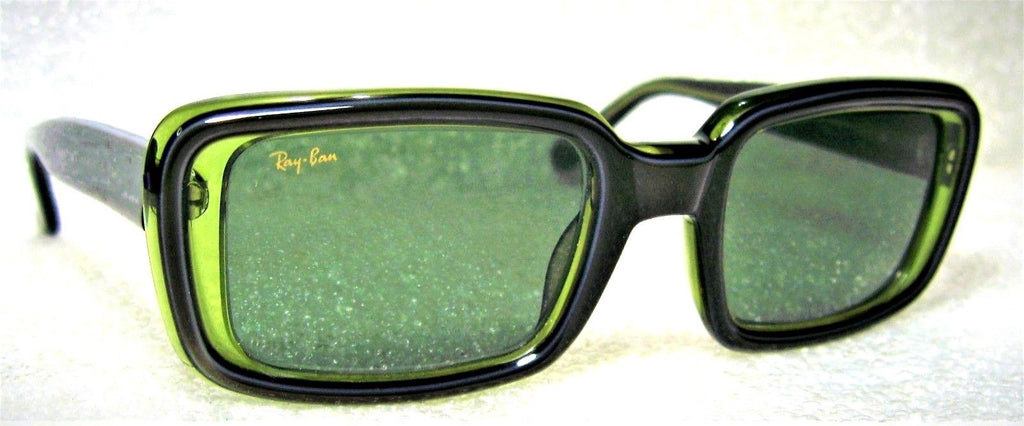 Ray-Ban USA NOS Vintage B&L Undercurrent Translucent Green W2832 New  Sunglasses