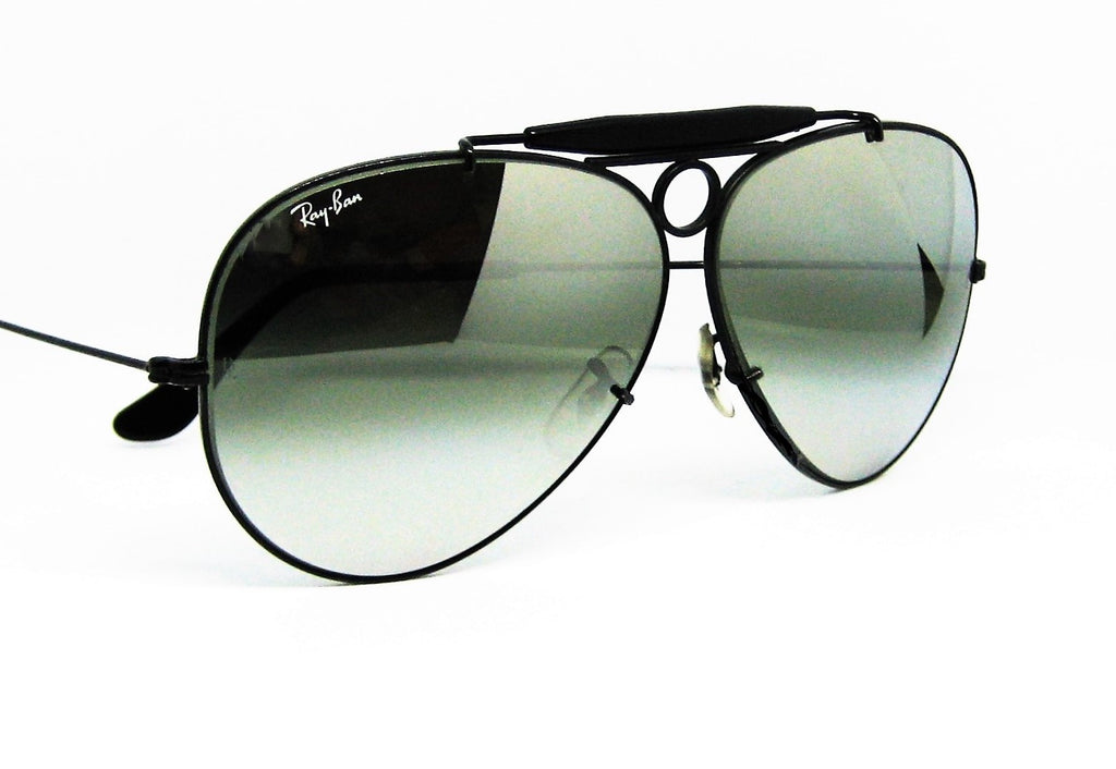 ray ban shooter black