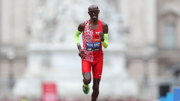 Sir Mo Farah finishes 5th behind Eliud and the Ethopians.