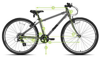 Frog 8-Speed Hybrid Geometry