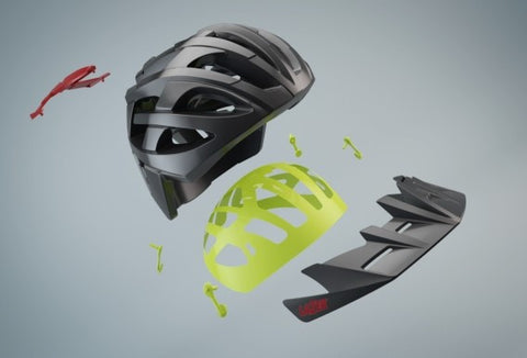 MIPS Exploded Helmet View