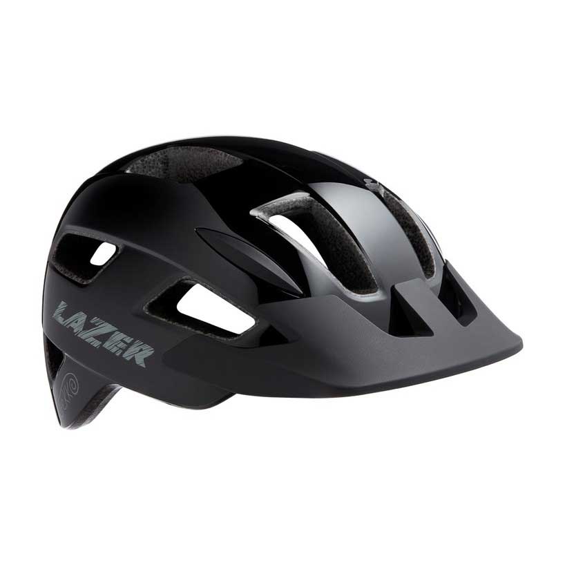 black bicycle helmet