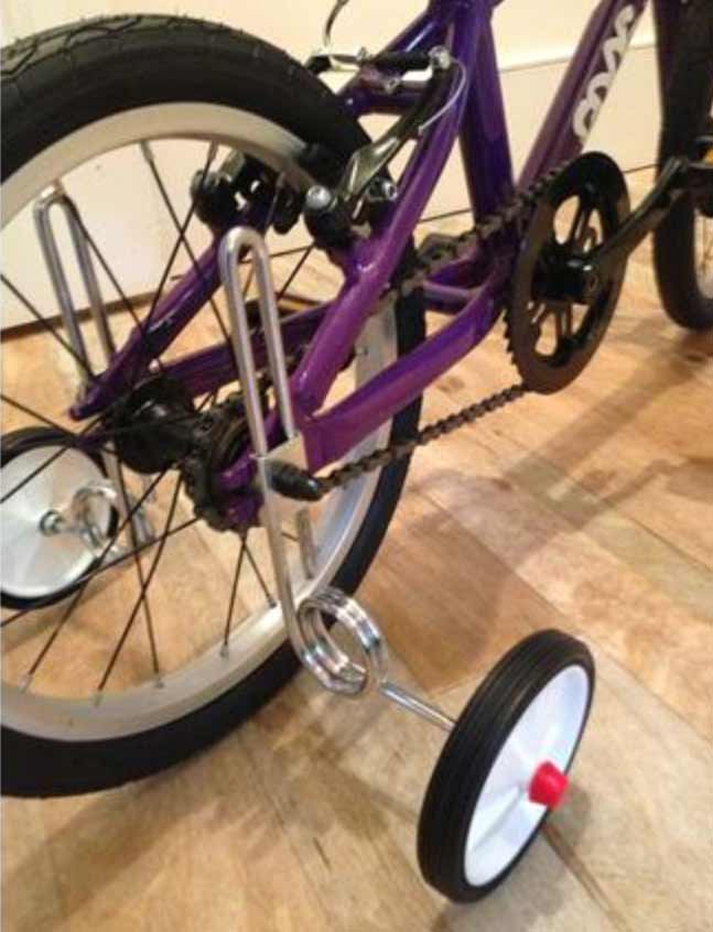 woom bike training wheels