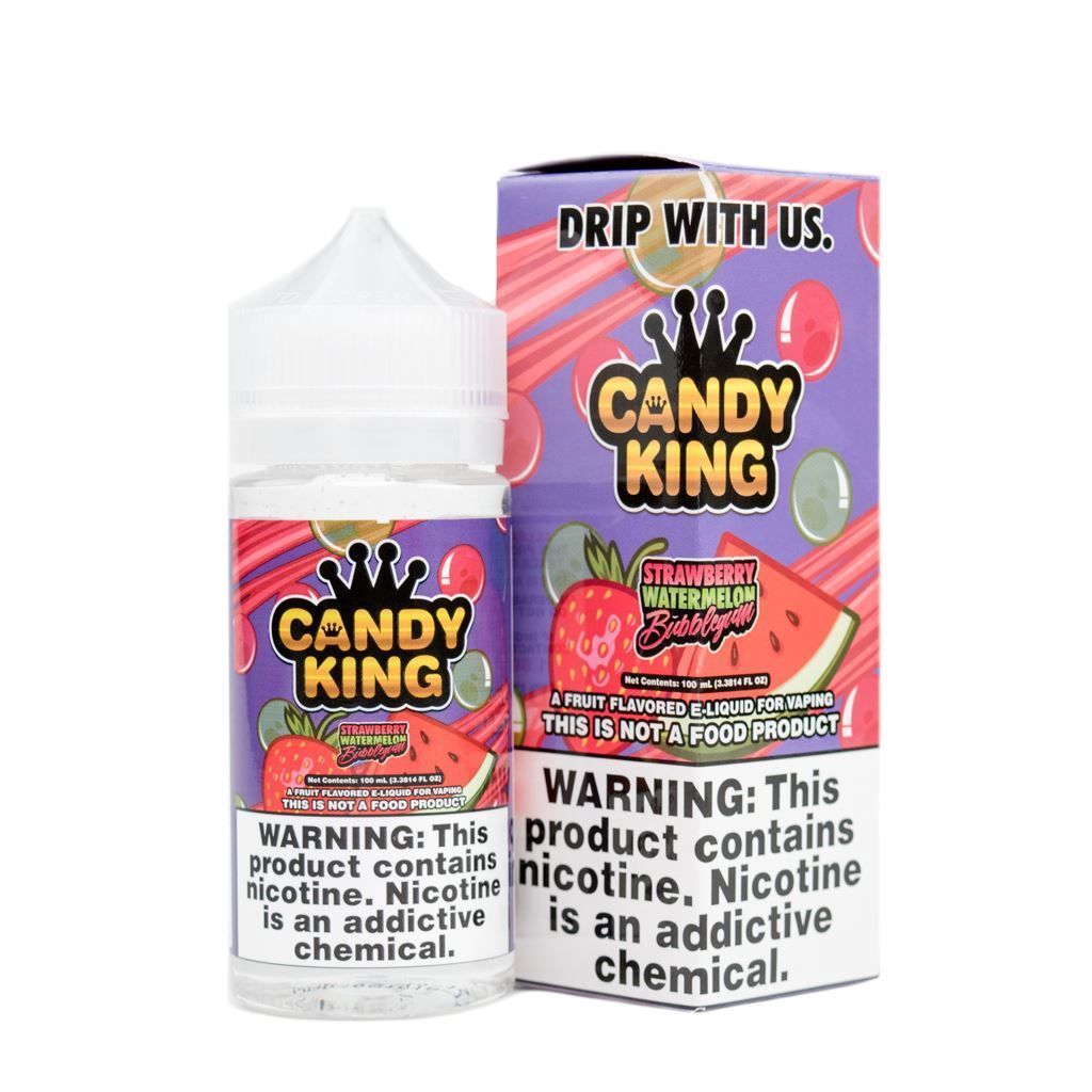 Strawberry Watermelon Bubblegum by Candy King 100ml