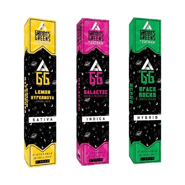 Delta Extrax Grimm’s Greens Collection Disposable | 2-Gram