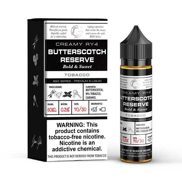Butterscotch Reserve by Glas BSX Series 60ml