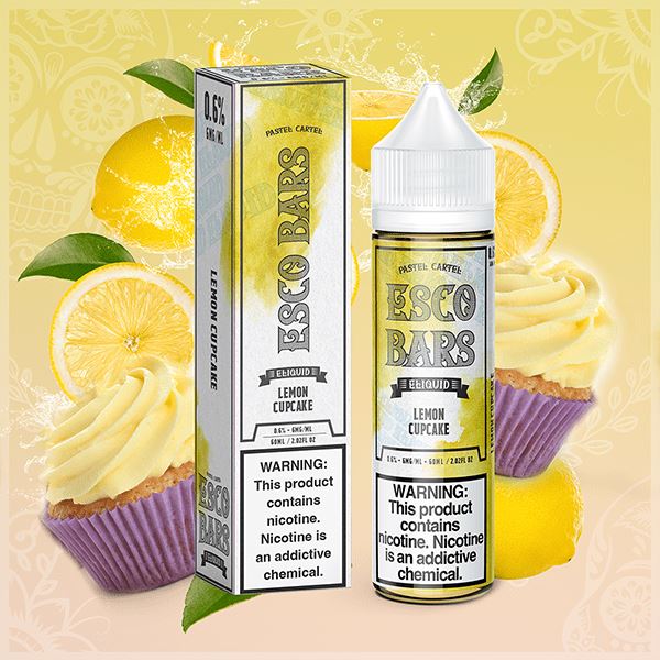 Lemon Cupcake by Esco Bars Eliquid 60mL