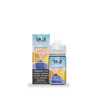 Lemon Passionfruit Blueberry Iced by 7Daze Fusion Salt 30mL