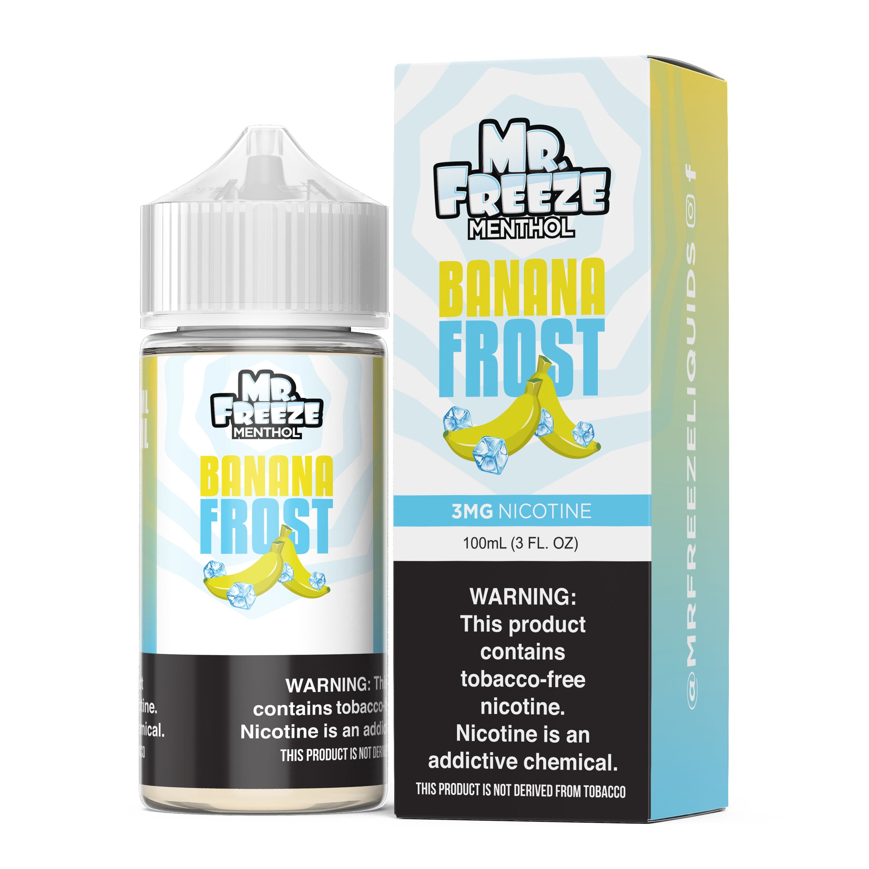 Mr. Freeze Tobacco-Free Nicotine Series | 100mL - Banana Frost