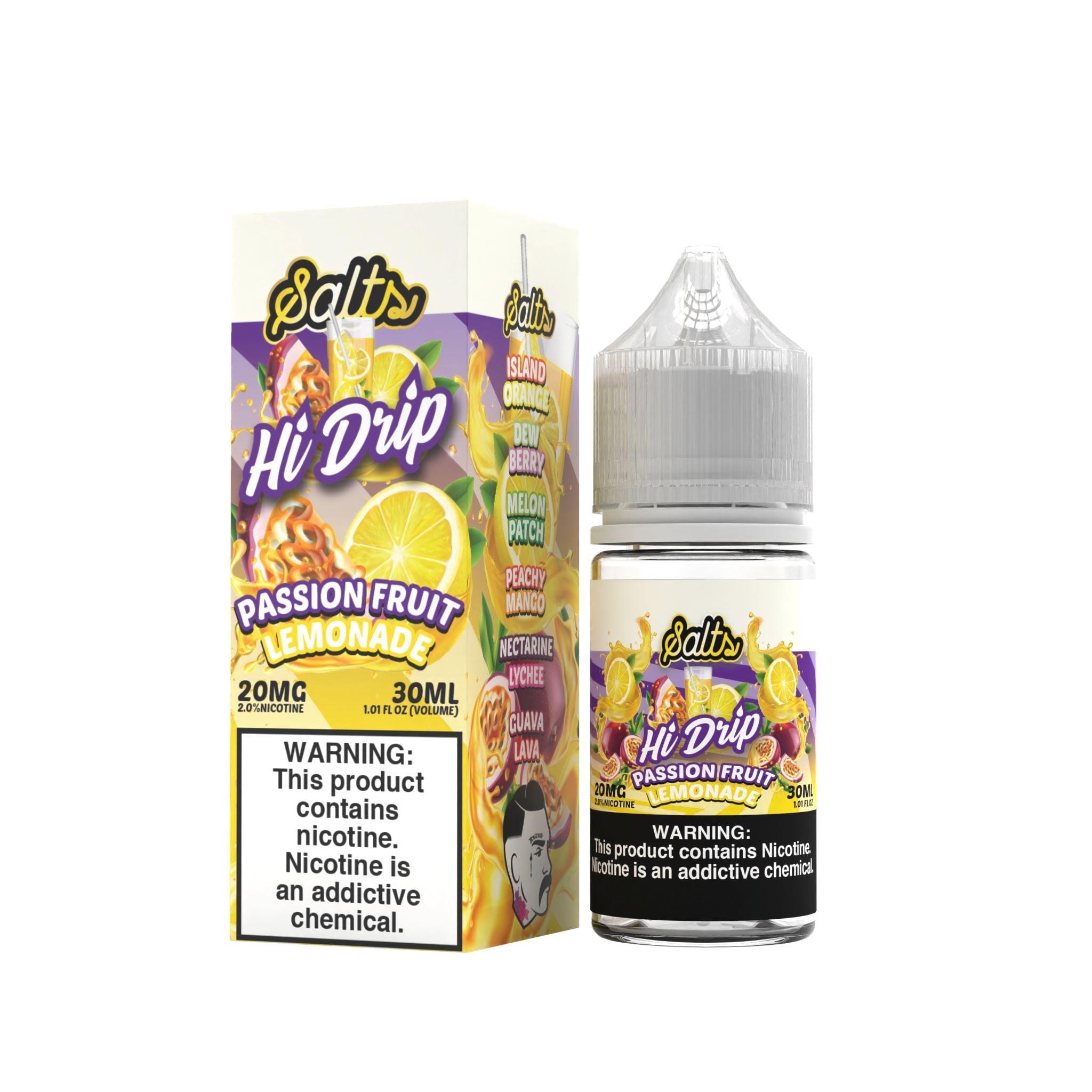 Passionfruit Fruit Lemonade by Hi Drip Salts 30mL