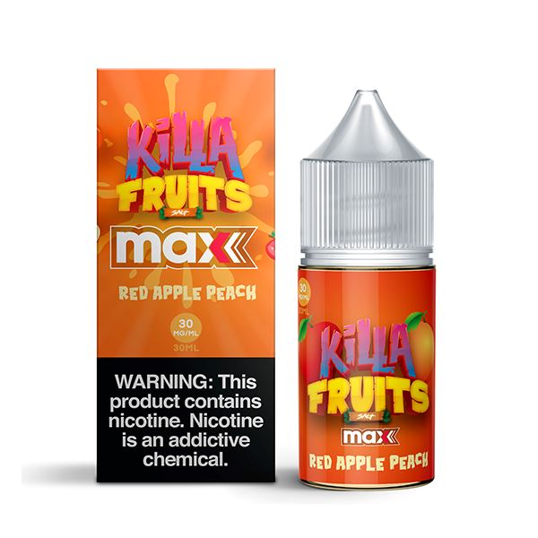 Red Apple Peach by Killa Fruits Salt Max TFN Salts 30mL