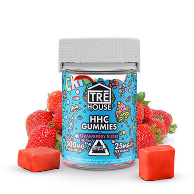Tre House – HHC Gummies – Strawberry Burst | 500mg