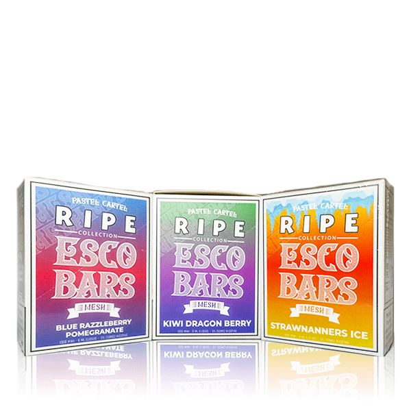 Vape 100 Ripe Esco Bars Mesh Disposable 2500 Puffs 6mL