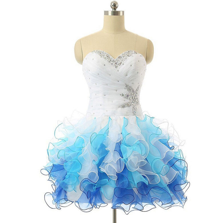 blue graduation dresses for 8th grade