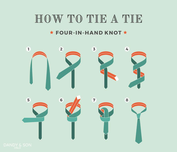 How To Tie A Four-in-Hand Knot