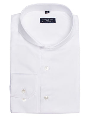 Extreme Cutaway White Premium Weave Shirt - DANDY & SON