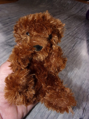 chocolate labradoodle stuffed animal