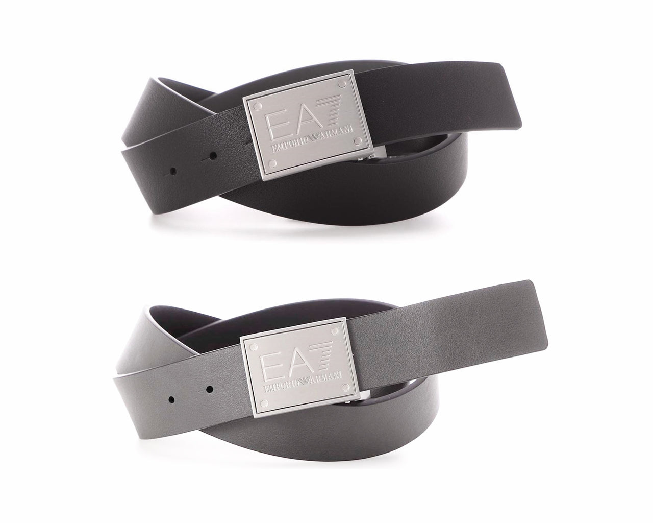 EA7 Men's Train Core Identity Belt - Black