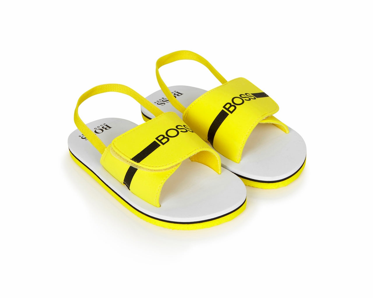 Umeki abort Rejse Hugo Boss J09143 553 Baby's Sandals Yellow Boys Summer Shoes | eBay