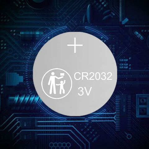 Panasonic CR2032 3.0V Long Lasting Lithium Coin Cell Batteries (10 Pack)  (Child Resistant, Standards Based Packaging)