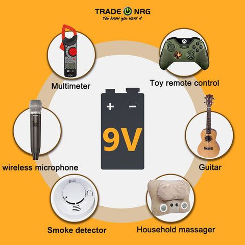 Applications of 9v batteries