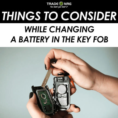 Changing Battery in the key fob