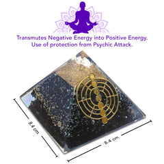 black tourmaline orgone pyramid