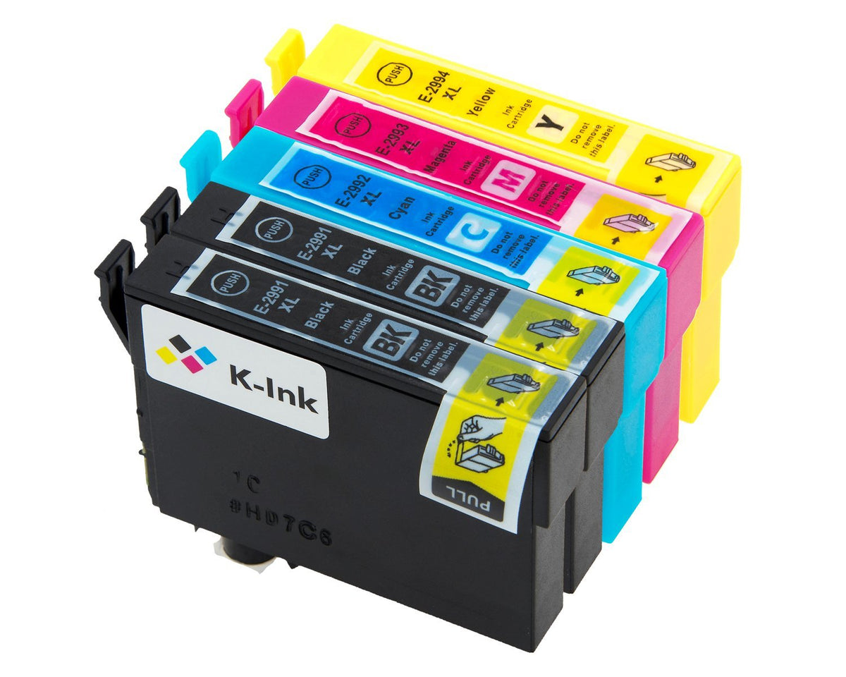 K Ink Compatible Ink Cartridges Replacement For Epson 27xl And 29xl Tradenrg Uk 9088
