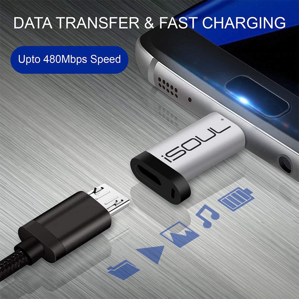 isoul converter micro to usb c