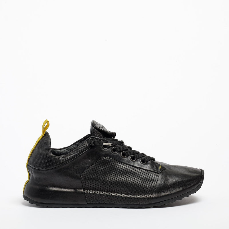 Johnny Laced Shoes soft natural leather black – AreaForte