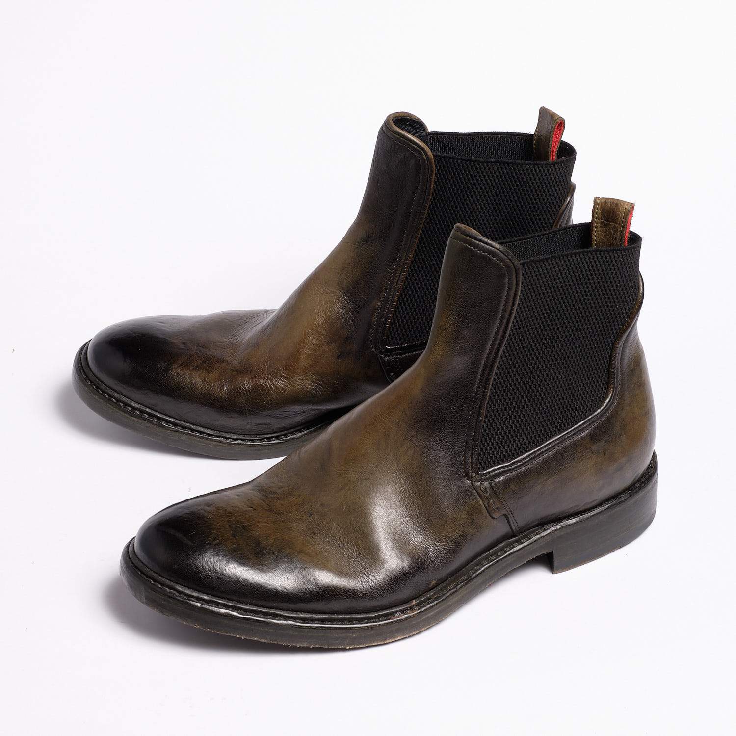 buffalo leather boots