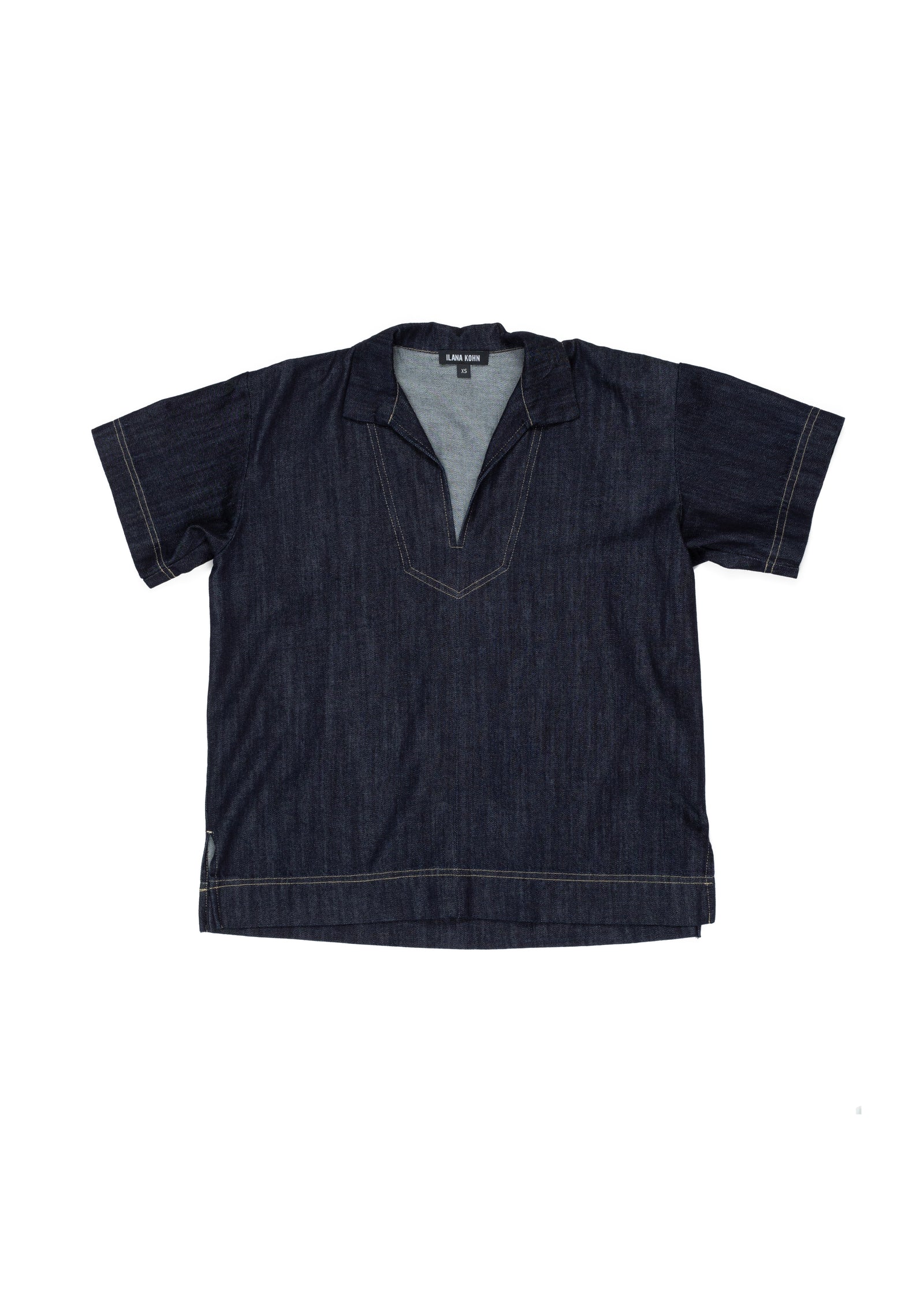 kimbo shirt, deadstock denim